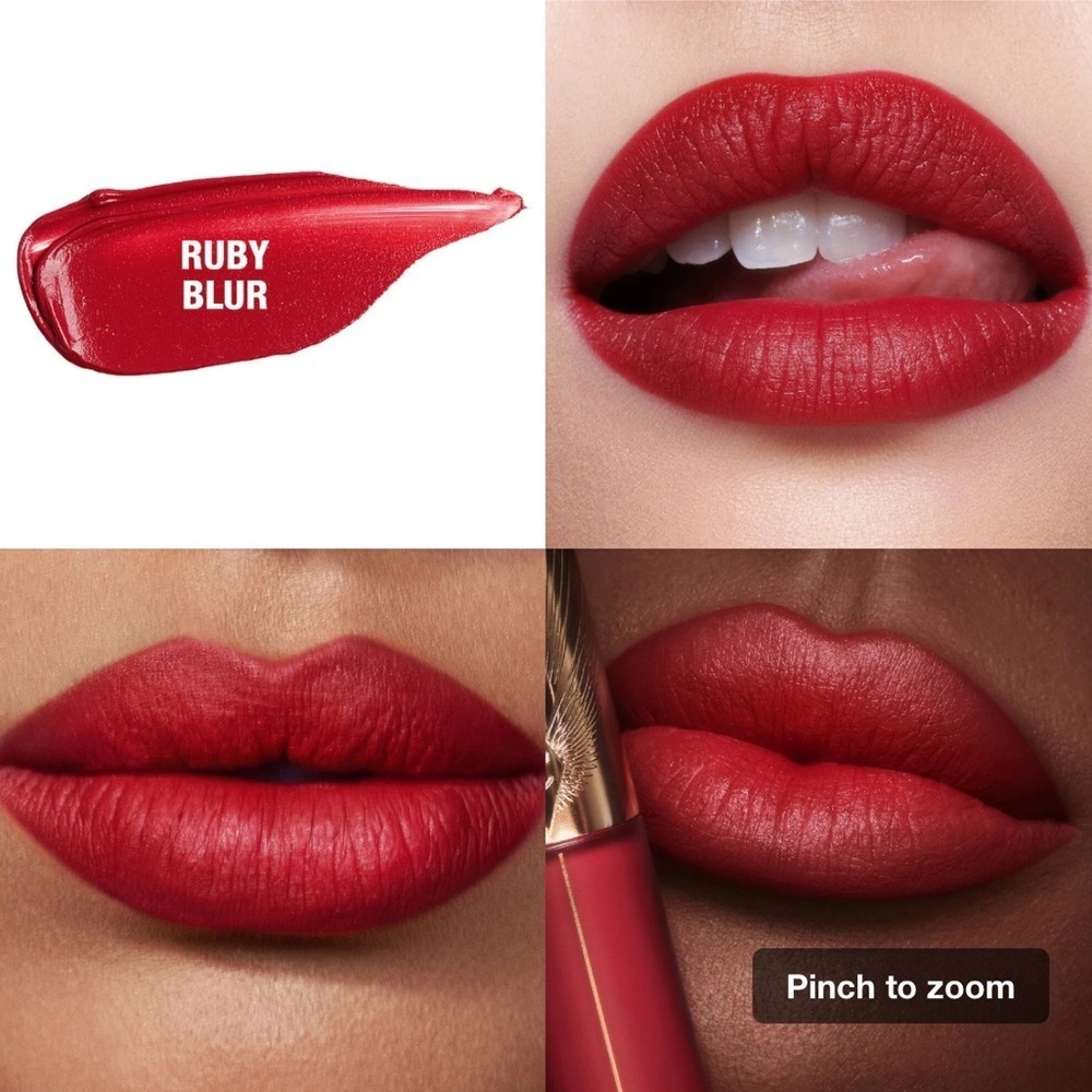 Charlotte Tilbury Airbrush Flawless Lip Blur Lipstick - Ruby Blur - Picture 2 of 7